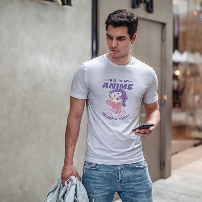T-shirt Mon pyjama Anime (Créateur téléchargé)