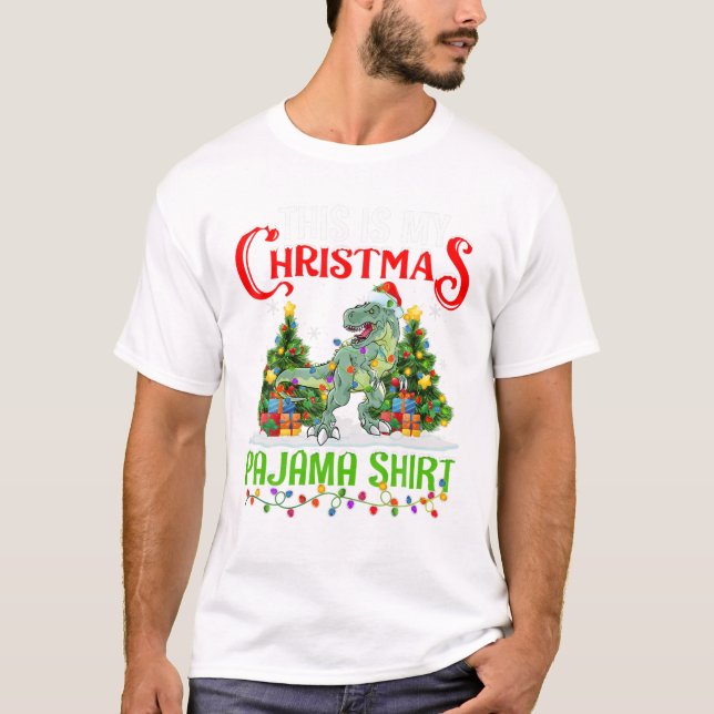 T-shirt Mon Pyjama de Noël (Devant)