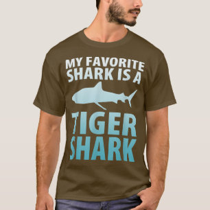 T-shirt Mon requin favori est un requin tigre Océan