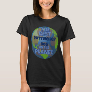 T-shirt Mon Rottweiler Est Le Meilleur Chien Du Monde