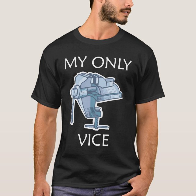 T-shirt Mon seulement vice (Devant)