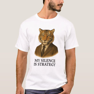 T-SHIRT MON SILENCE EST STRATÉGIE