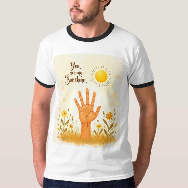 T-shirt mon soleil (Devant)