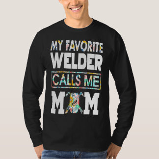 T-shirt Mon Soudeur préféré M'appelle maman