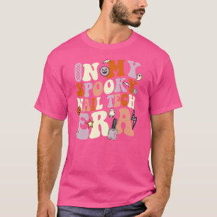 T-shirt Mon technicien de vernis à ongles effrayant de l'è