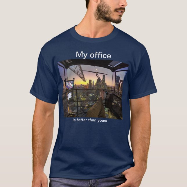 T-shirt Mon tee - shirt de bureau (Devant)
