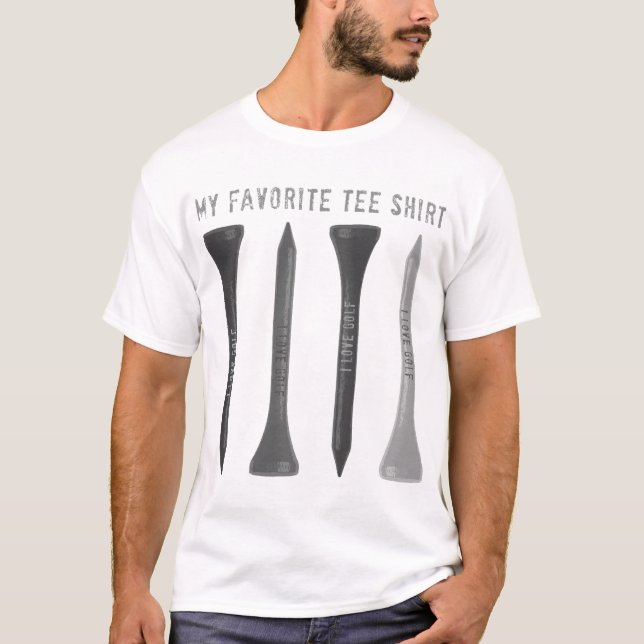 T-shirt Mon tee - shirt préféré (Devant)