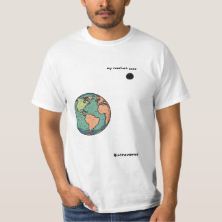 T-shirt Mon tee zone de confort pour hommes