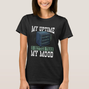 T-shirt Mon Temps De Travail Est Meilleur Que Mon Humeur D