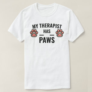 T-shirt Mon Thérapeute A Des Papes