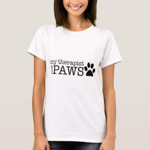 T-shirt Mon thérapeute a des pattes