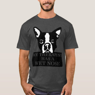 T-shirt Mon thérapeute a le nez mouillé