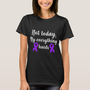 T-shirt Mon tout fait mal Fibro Chronique Douleur Grunge