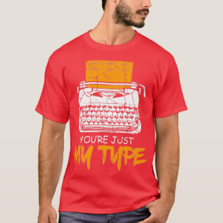 T-shirt Mon type Flirty et cadeau Witty