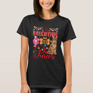 T-shirt Mon Valentine A Des Pâtes Cute Maine Coon Chat Sun