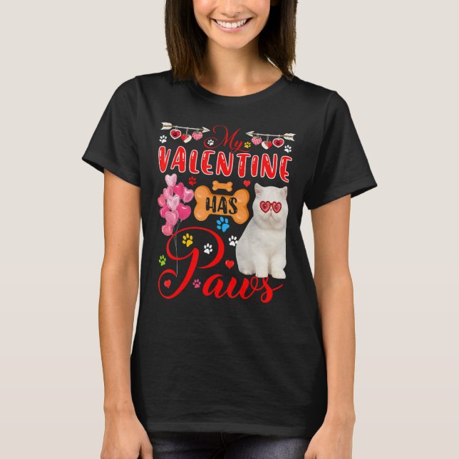 T-shirt Mon Valentine A Des Patrouilles Exotiques Shorthai (Devant)