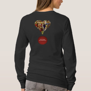 T-shirt Mon Valentine drôle… Outre de avec leurs têtes