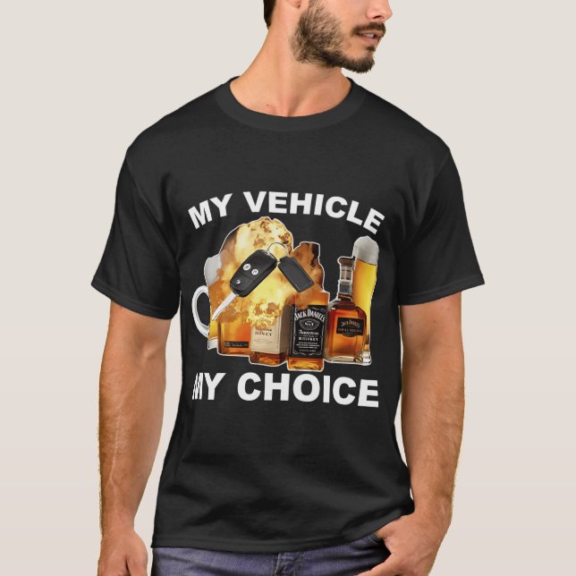 T-shirt Mon véhicule Mon choix (Devant)