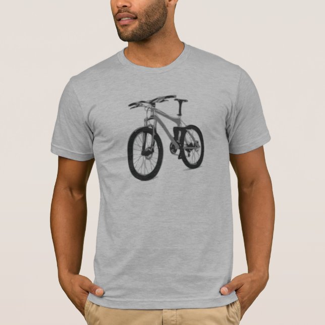 T-shirt Mon vélo de montagne (Devant)