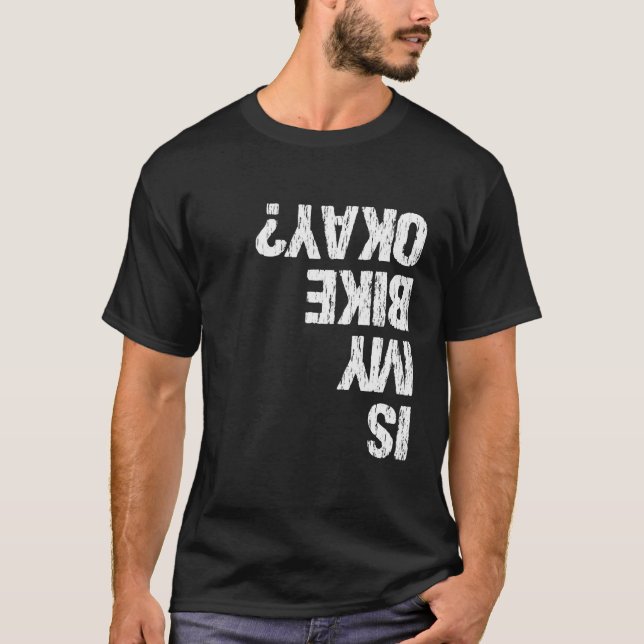 T-shirt Mon Vélo Est-Il Amusant ? (Devant)
