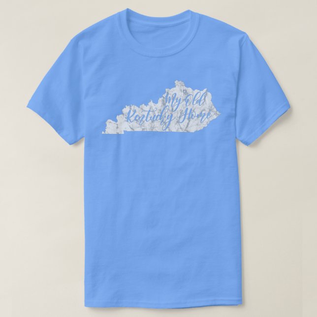 T-shirt Mon vieux Kentucky Home Bluegrass State déstabilis (Design devant)