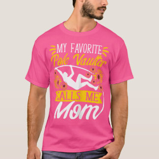 T-shirt Mon voûte Pole Préféré M'Appelle Maman Vaulting Va