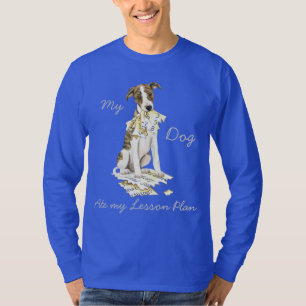 T-shirt Mon Whippet a mangé mon plan de leçon