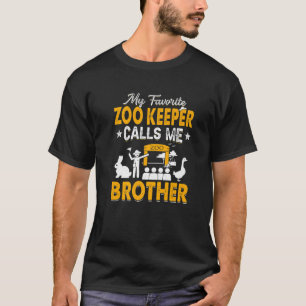T-shirt Mon Zoo Préféré M'Appelle Frères Animaux Lo