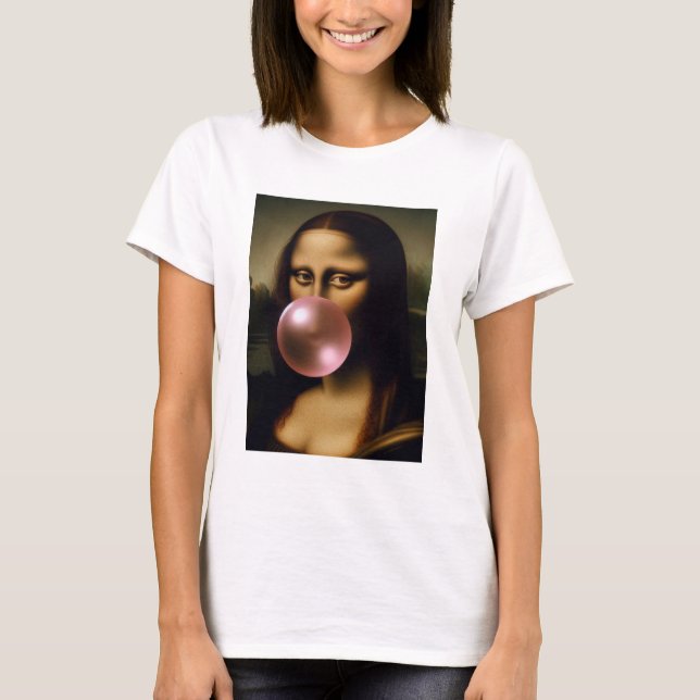 T-shirt Mona Lisa  (Devant)