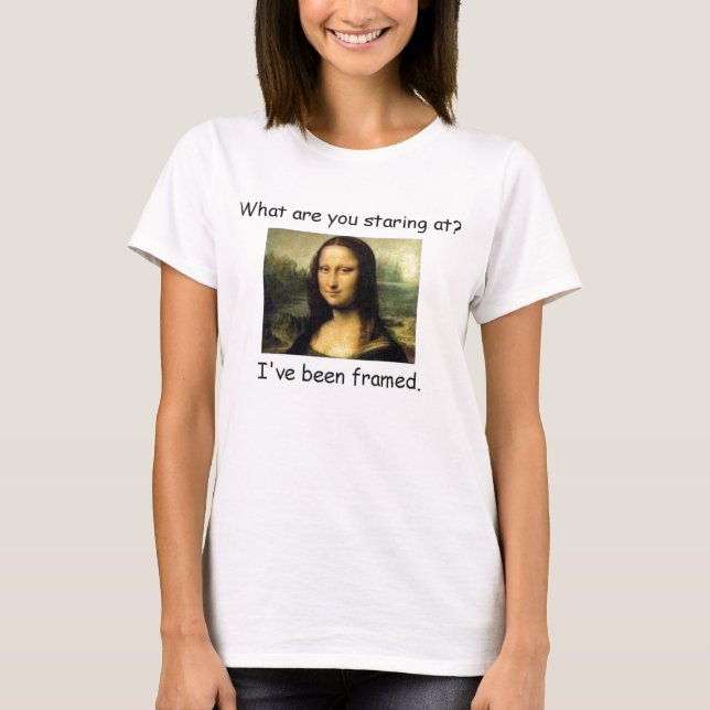 T-shirt Mona Lisa (Devant)