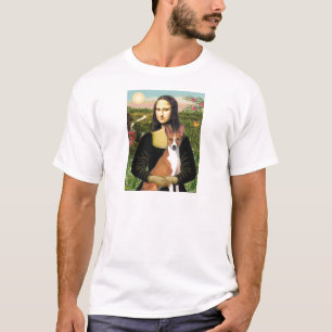 T-shirt Mona Lisa - Basenji 1
