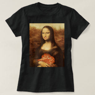 T-shirt Mona Lisa Cœur Saint-Valentin Bisou