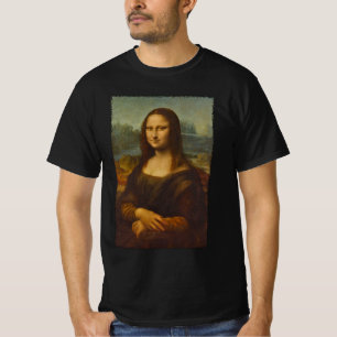 T-shirt Mona Lisa de Léonard de Vinci, Art Renaissance