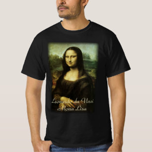 T-shirt Mona Lisa de Léonard de Vinci, Art Renaissance