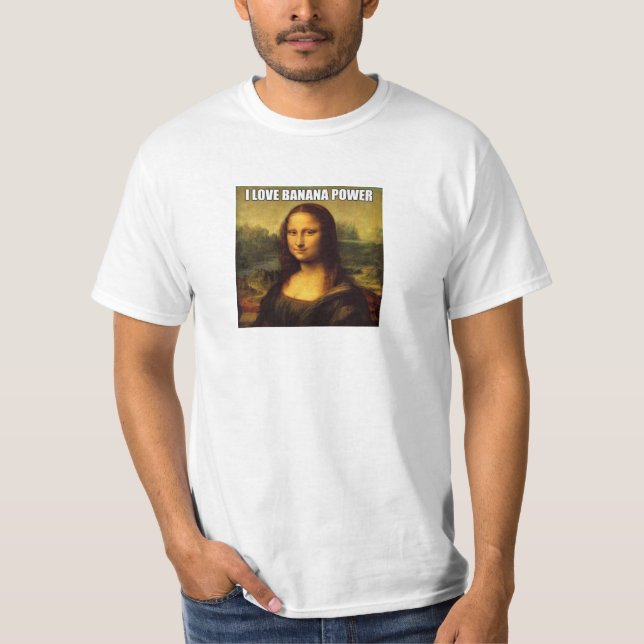 T-shirt Mona Lisa dit (Devant)