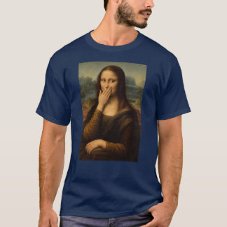 T-shirt Mona Lisa drôle