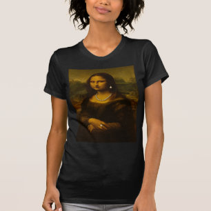 T-shirt Mona Lisa en perles
