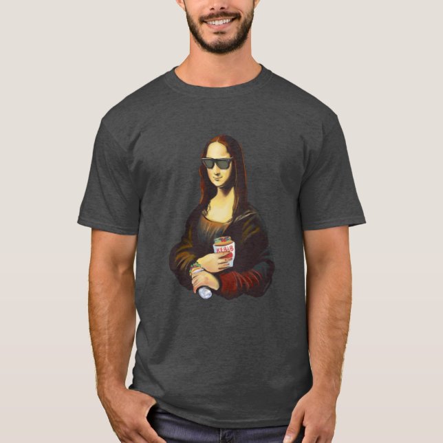 T-shirt Mona Lisa Kebob (Devant)