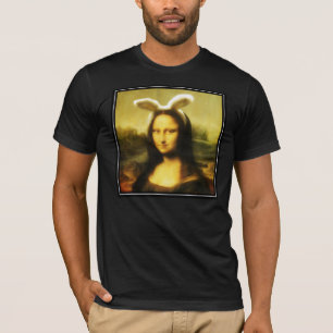 T-shirt Mona Lisa Le lapin de Pâques