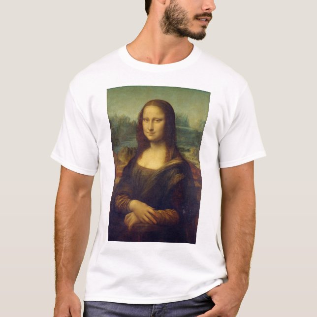 T-shirt Mona Lisa, Leonardo da Vinci (Devant)