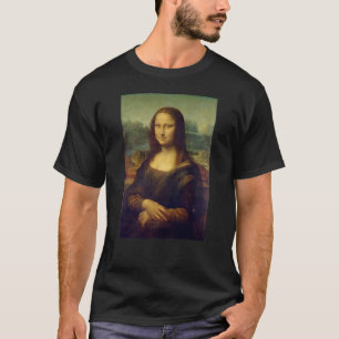 T-shirt Mona Lisa Leonardo Da Vinci Fan Art Mona Lisa