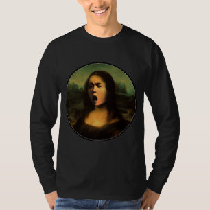 T-shirt Mona Lisa Medusa Caravaggio