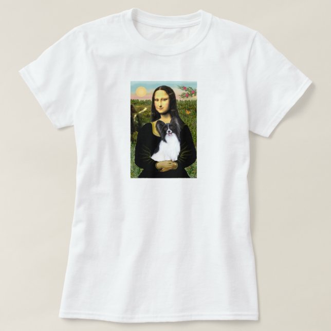 T-shirt Mona Lisa - Papillon 1 (Design devant)