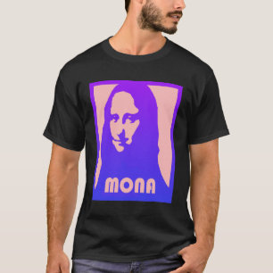 T-shirt Mona Lisa Pop Art