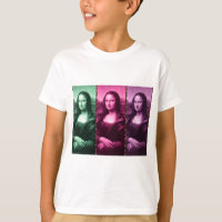 Mona Lisa Poster de animal rose rose violet