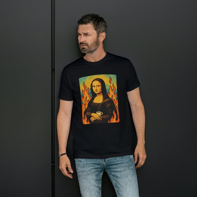 T-shirt Mona Lisa Rencontre Ceci Est Un Style Art Mème Fin (Créateur téléchargé)