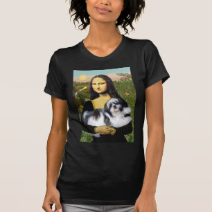 T-shirt Mona Lisa - Shih Tzu (A-ld)