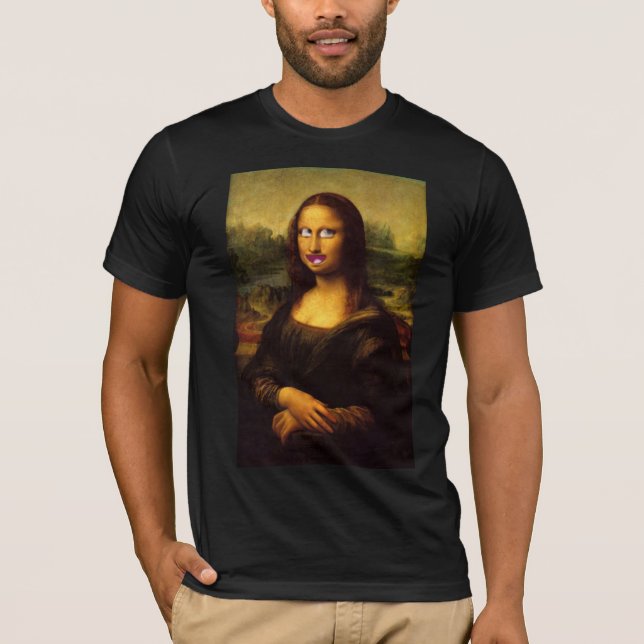 T-shirt Mona Lisa Smile ? (Devant)