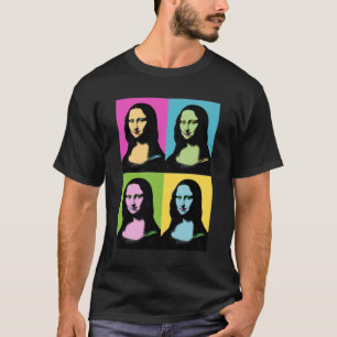 T-shirt Mona Lisa - Style Pop Art