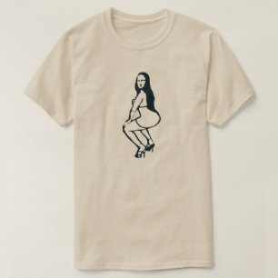 T-shirt Mona Lisa Twerking